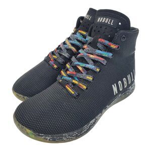 NOBULL Shoes SUPERFABRIC TRAINER Mens Size 7 Black High-Top Athletic Sneaker